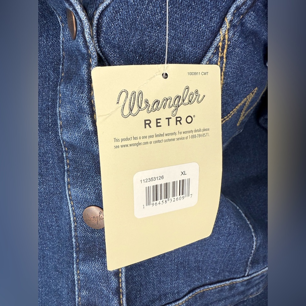 Wrangler Blue Denim Mini Dress - Picture 7 of 7